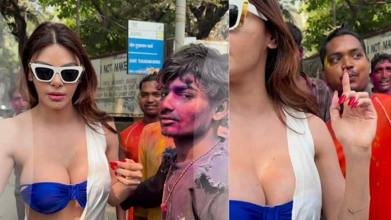 Sherlyn Chopra Harassed on Holi Viral Video Sparks Debate on Public Behavior