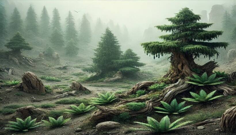 'Life oasis' in China: Fossil site reveals plants survived Earth's deadliest extinction 252 million years ago