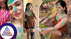 Actress Shruti Prakash Holi festival photos viral Fans have dubbed stunning beauty sat