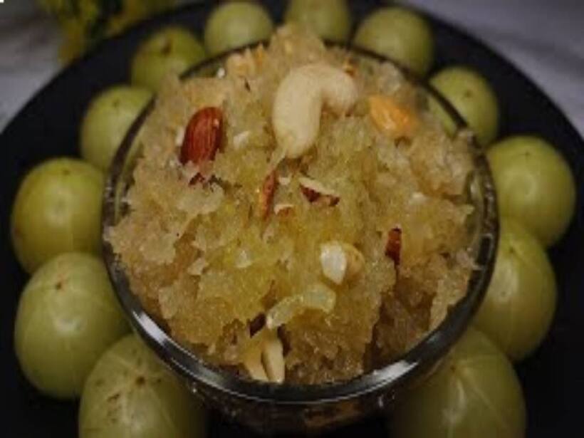 punjabi style amla halwa