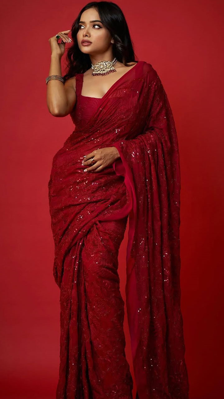 Manisha Rani Inspired Saree Designs for Young Women - Asianet Newsable