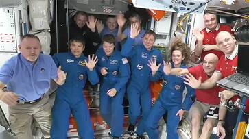Space Station Arrival SpaceX Crew 10 Prepares Sunita Williams Return Space Station Arrival SpaceX Crew 10 Prepares Sunita Williams Return