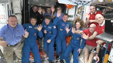 Watch Sunita Williams leads party as Crew 10 members joined at International Space Station Watch Sunita Williams leads party as Crew 10 members joined at International Space Station