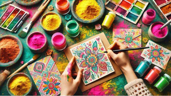 Reuse leftover Holi colors