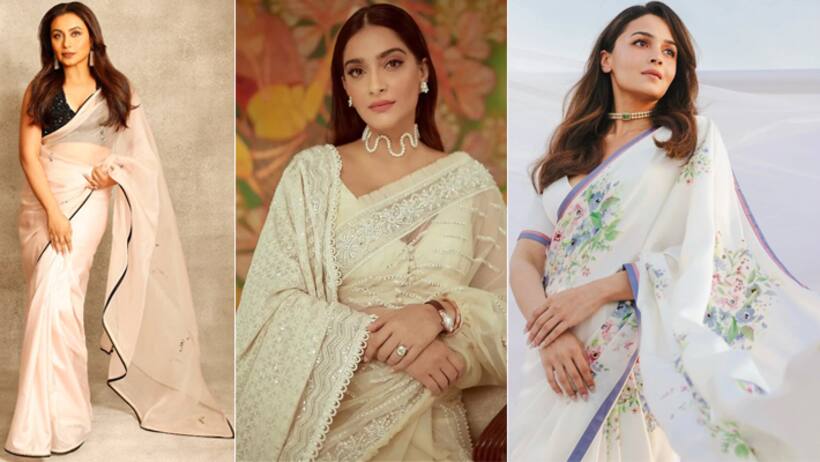 White Saree best care tips to remain shiny and new for 100 years