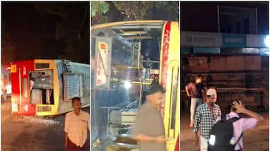ksrtc bus accident in mukkam kozhikod 15 injured ksrtc bus accident in mukkam kozhikod 15 injured