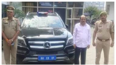 professor pretends as high commissioner of oman arrested and Mercedes car with fake diplomatic registration plate seized involvement of up minister baby rany professor pretends as high commissioner of oman arrested and Mercedes car with fake diplomatic registration plate seized involvement of up minister baby rany