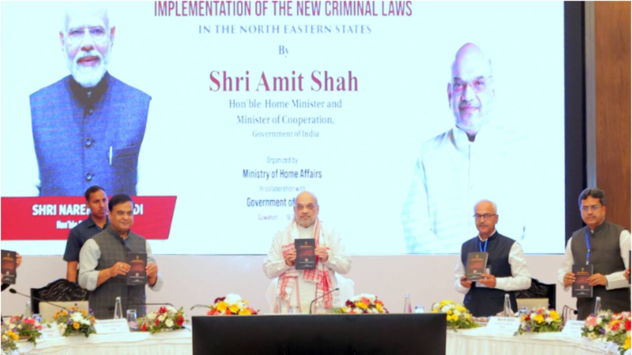 Ensure 100 per cent training of cops on new criminal laws in northeastern states: Amit Shah 
