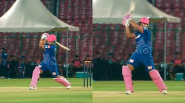 Vaibhav Suryavanshi Unleashes power hitting: ‍‍`എജ്ജാതി തൂക്കിയടി, ചെക്കൻ  ശരിക്കും തീയാണ്‍‍`; രാജസ്ഥാന്‍ ക്യാംപില്‍ ബാറ്റിംഗ് വെടിക്കെട്ടുമായി 13കാരന്‍  വൈഭവ് - Watch ...