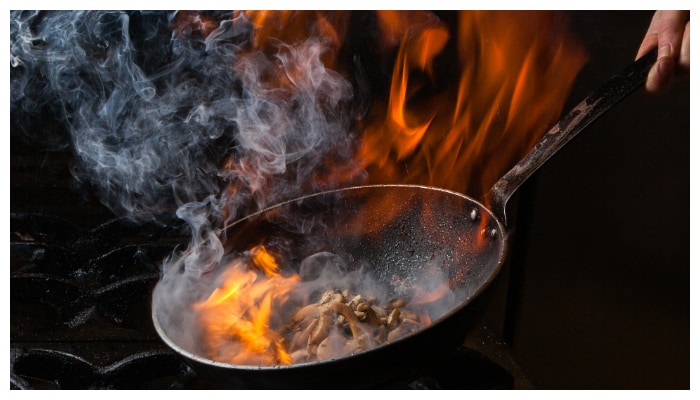 No need to scrub burnt dishes can be cleaned simply thats all you need to do