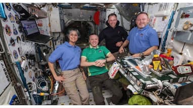 Sunita Williams Returns to Earth After 9 Months in Space Watch the Live Video of Her Journey VNR Sunita Williams Returns to Earth After 9 Months in Space Watch the Live Video of Her Journey VNR