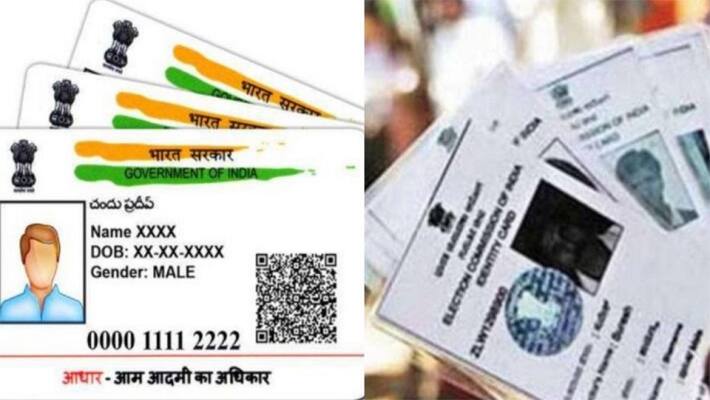 aadhar voter id link