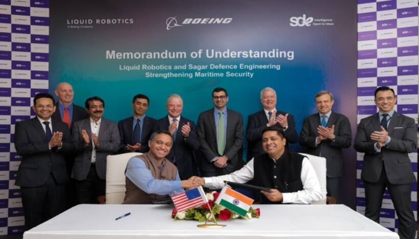 Boeing’s Liquid Robotics and Sagar Defence ink MoU to strengthen maritime security