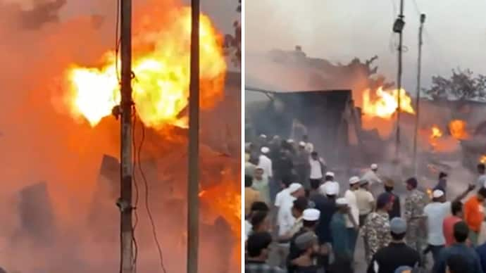 Fire at Chhatrapati Sambhaji Nagar