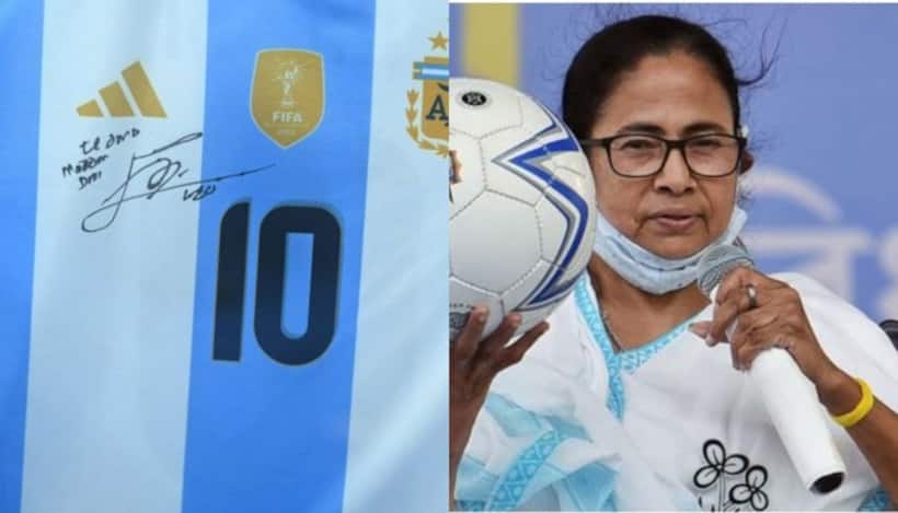 'Football runs through my veins': Mamata Banerjee gets Messi signed jersey, hails the maestro; SEE post