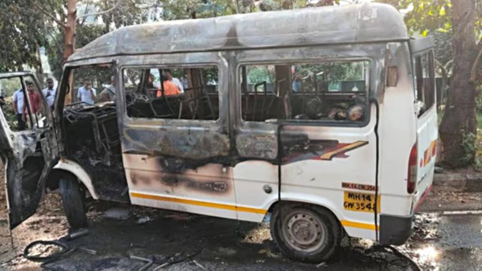 Pune Bus Fire 