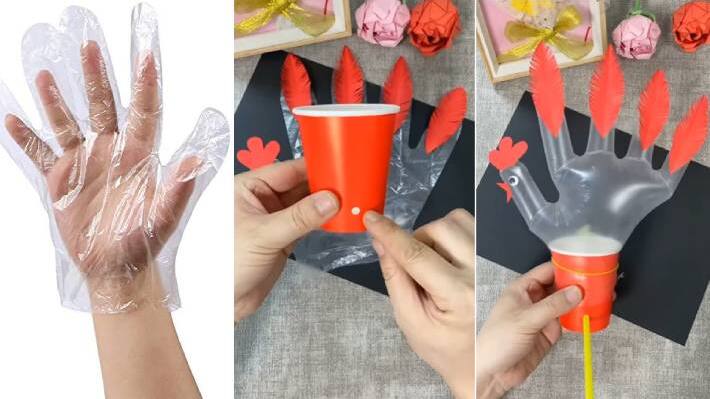  Transparent Hand Gloves Amazing crafts idea