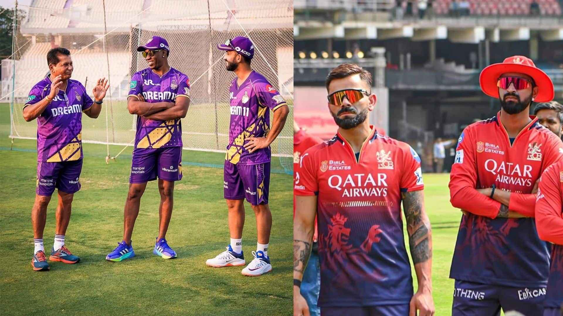 RCB and KKR IPL 2025