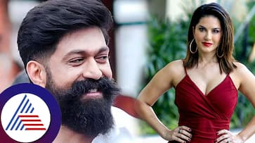 Actor Yash becocme silent when asked about Sunny Leone Video gone viral fans reacts suc Actor Yash becocme silent when asked about Sunny Leone Video gone viral fans reacts suc