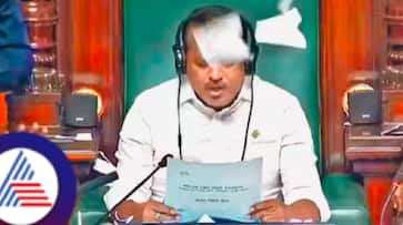 Bill Providing 4 percent Muslim Reservation In Public Contracts Passed In Karnataka Assembly after After 18 BJP MLAs suspended rav Bill Providing 4 percent Muslim Reservation In Public Contracts Passed In Karnataka Assembly after After 18 BJP MLAs suspended rav