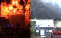 Massive fire in Navi Mumbai's MIDC area; firefighters battle blaze with 12 engines (WATCH) ddr