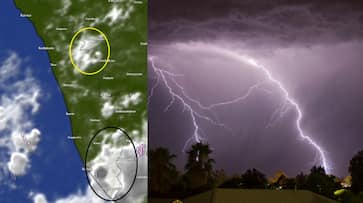 Kerala rain latest update imd predicts heavy rain and lighting and issues yellow alert in seven districts today Kerala rain latest update imd predicts heavy rain and lighting and issues yellow alert in seven districts today