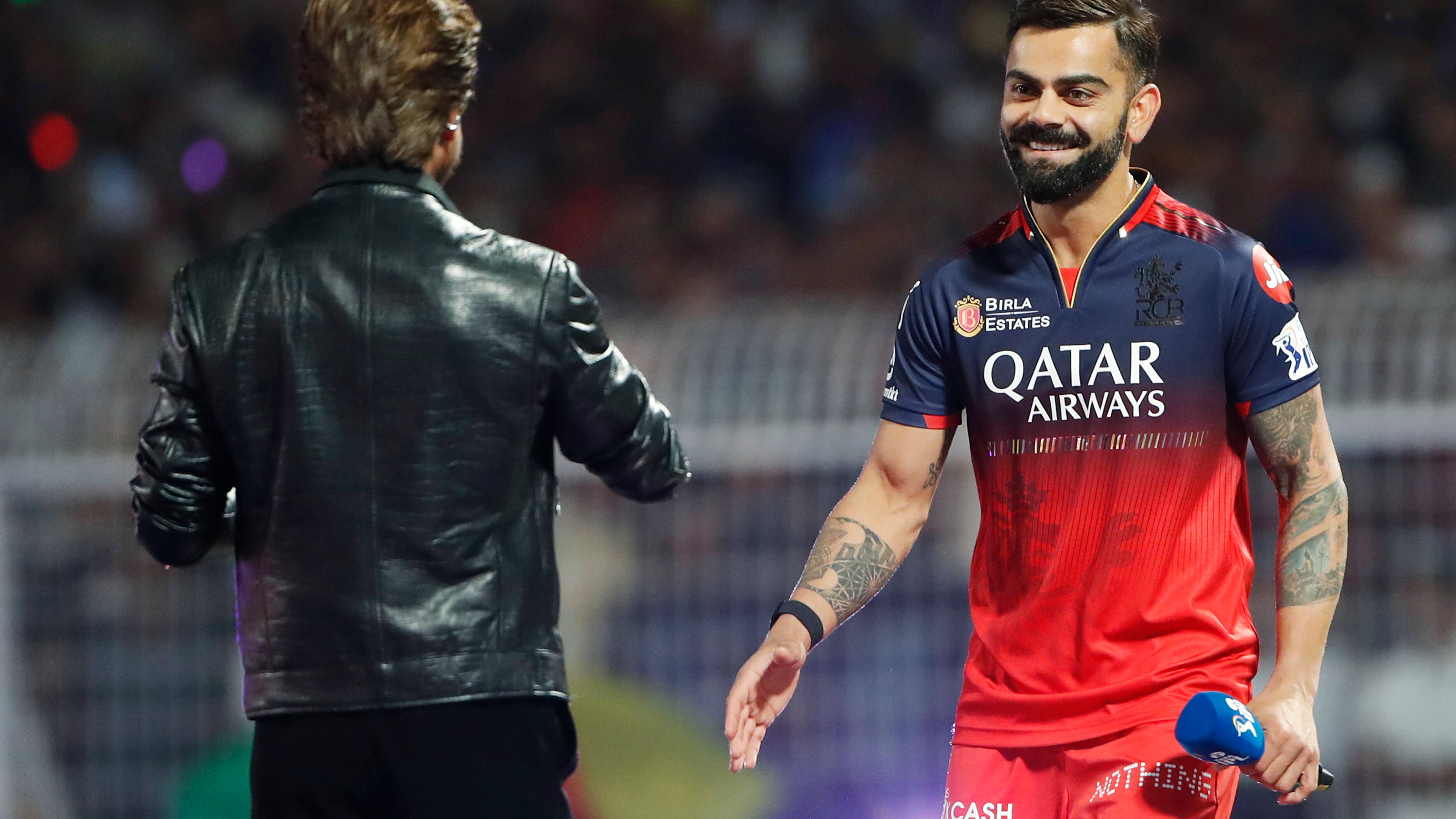 IPL opening ceremony Shahrukh Khan and Virat Kohli