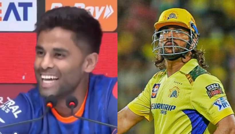 IPL 2025, CSK vs MI: Suryakumar Yadav gives witty response to question about MS Dhoni ahead of clash (WATCH)