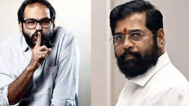 Shiv Sena workers go wild over comedian Kunal Kamra's statement, destroyed the stage Shiv Sena workers go wild over comedian Kunal Kamra's statement, destroyed the stage
