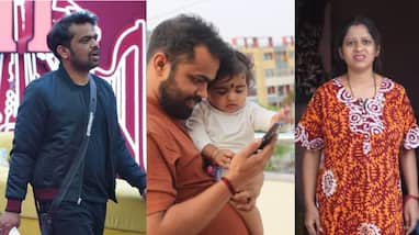 Bigg Boss Dhanraj Achar saw his mobile in front of his daughter video viral sat Bigg Boss Dhanraj Achar saw his mobile in front of his daughter video viral sat