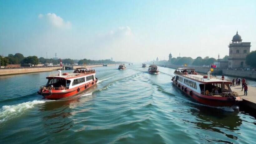 UP News kanpur bundelkhand yamuna river water transport prayagraj jal marg