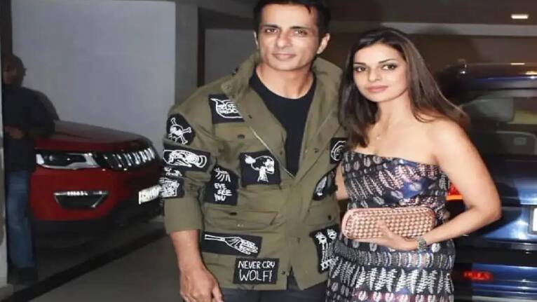 Sonu Sood and Wife 