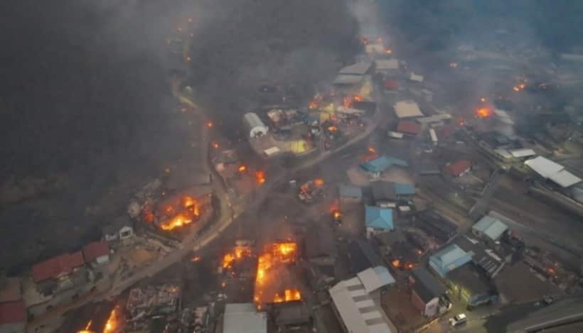 South Korea wildfires kill 18, injure several; helicopter crashes during firefighting efforts (WATCH)