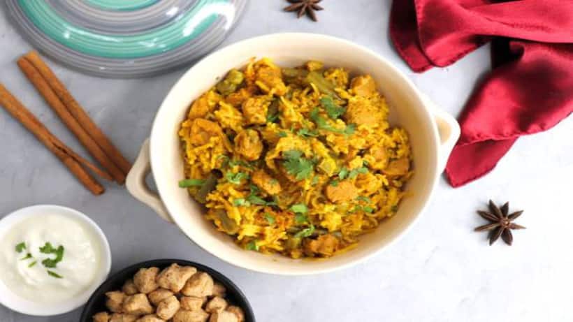 soya biryani