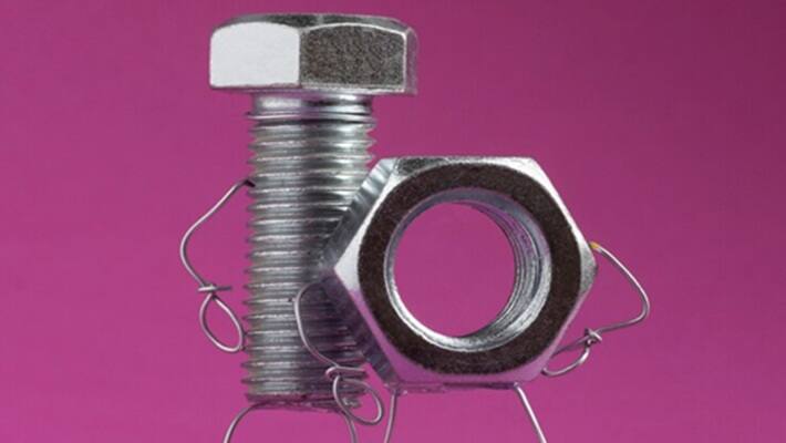 Animated screw nut