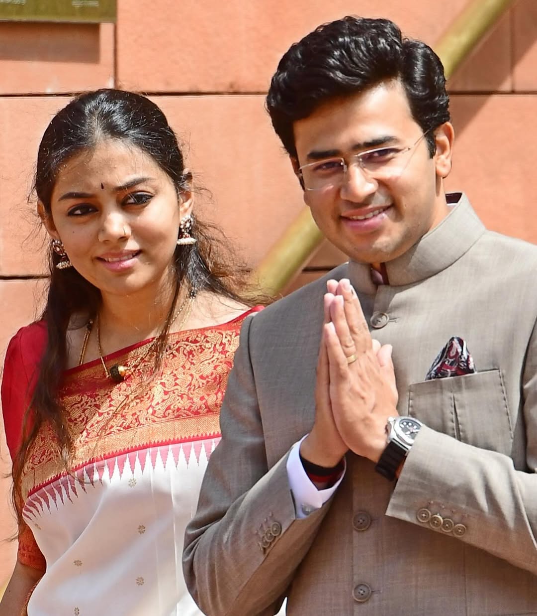 Tejasvi Surya Sivasri Meet PM Modi Tejasvi Surya Sivasri Meet PM Modi