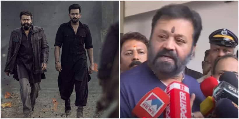'Empuraan' undergoes 24 cuts, including removal of Suresh Gopi from thank-you card after controversy