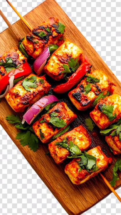 1. పనీర్ టిక్కా కబాబ్