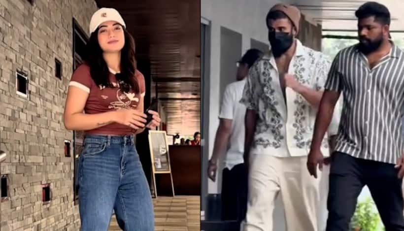 Rashmika Mandanna, Vijay Deverakonda spotted on lunch date in Mumbai after Sikandar release [WATCH VIDEO]