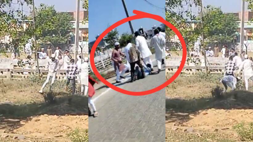 meerut communal clash violence stone pelting firing eid tension up crime news