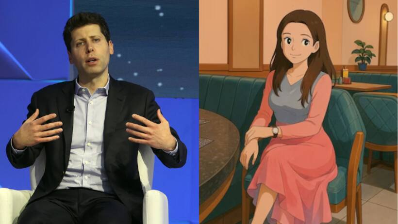Sam Altman 'happy' to bring joy to X with Ghibli effect, calls Elon Musk's platform as 'negative' 