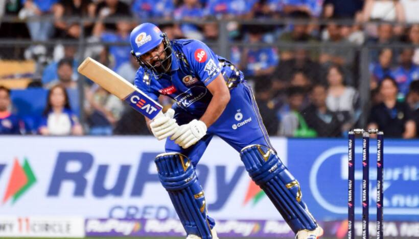 IPL 2025: MI batter Rohit Sharma gets loudest cheer on his first six of the season against KKR at Wankhede
