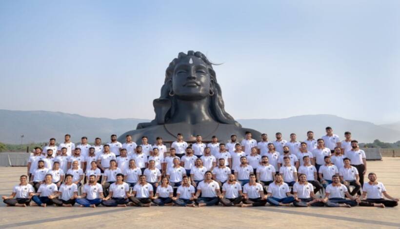 72 Indian Navy personnel complete transformative Hatha Yoga training at Sadhguru's Isha Yoga Center