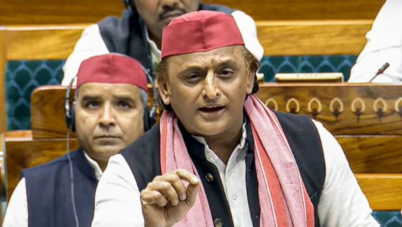 akhilesh yadav slams modi government on waqf bill 2024 lok sabha debate