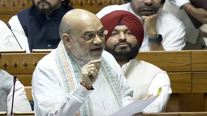 Amit Shah in Lok Sabha