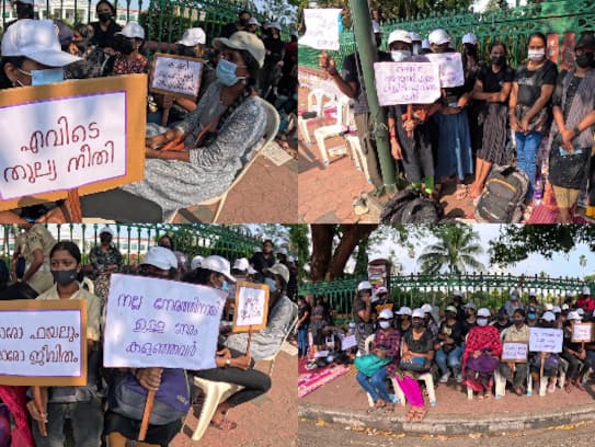 women cpo rank holders also on strike