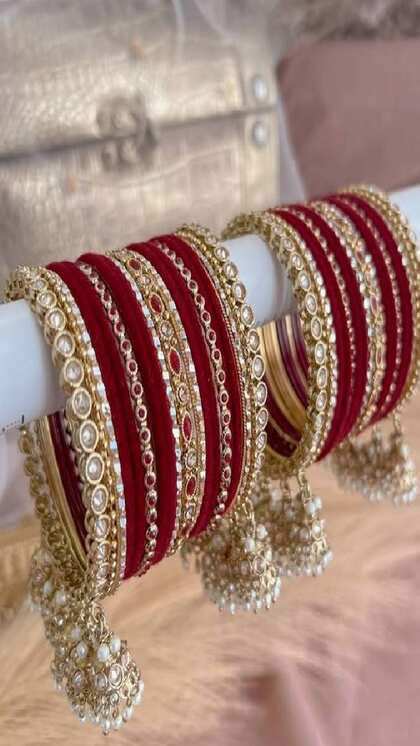झुमकी डिजाइन चूड़ा