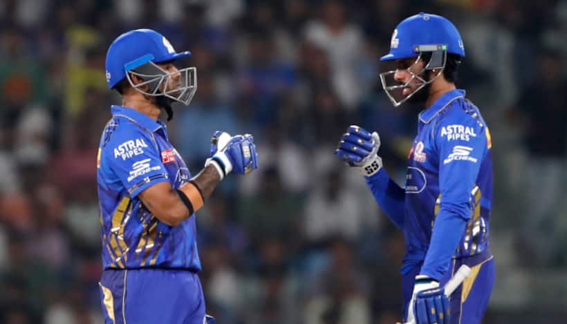 IPL 2025: Suryakumar unhappy with MI coach’s decision to retire out Tilak during clash vs LSG (WATCH)