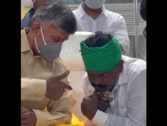 Why CM Chandrababu Didn't Greet MLA Kolikipudi Srinivas on Jagjivan Ram Jayanti in telugu tbr