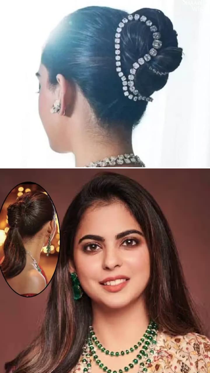Isha Ambani Inspired Hairstyles for a Glamorous Look kvn